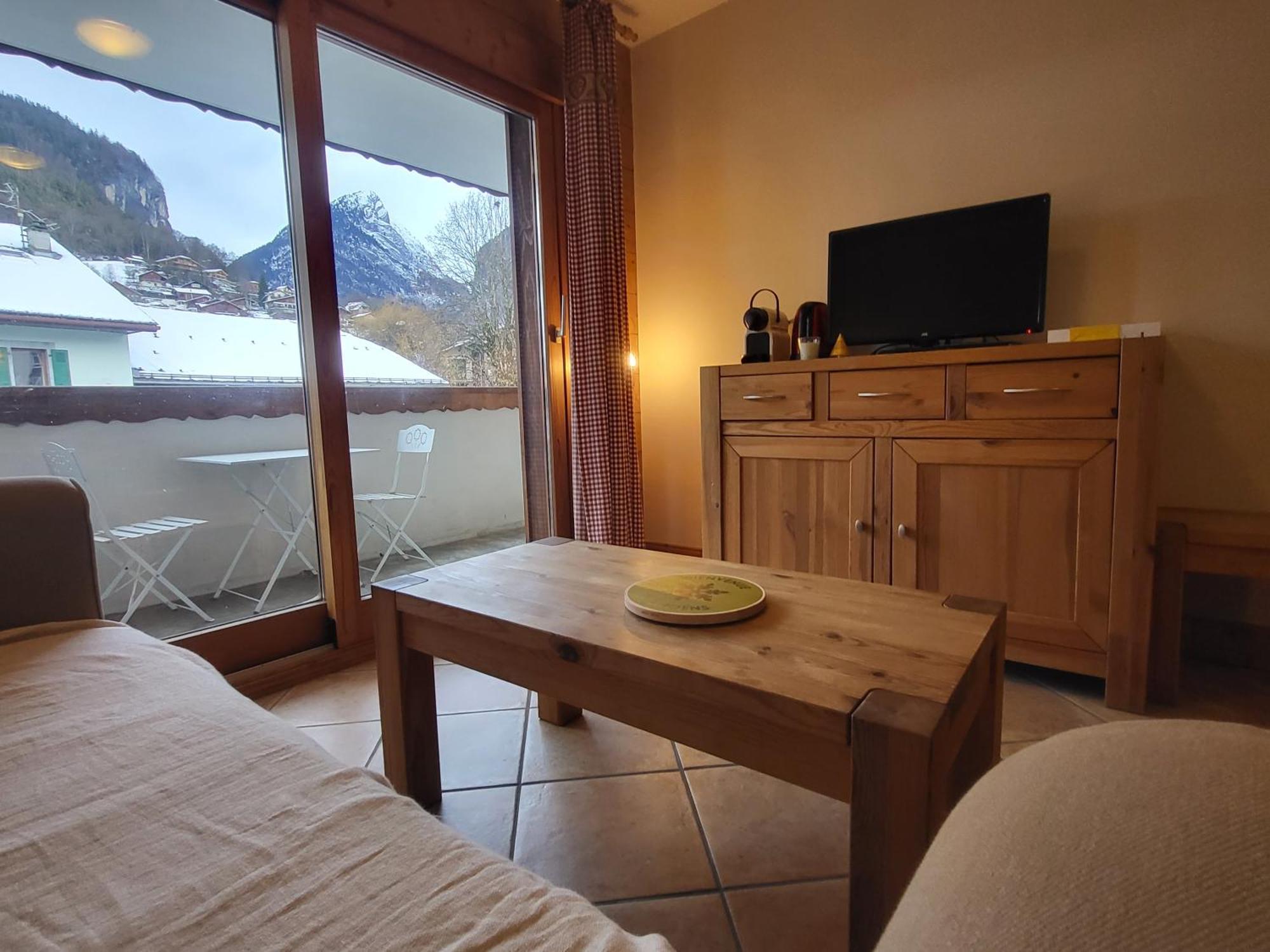 Ecrins A4, 1 Bedroom Apartment With Bunk Room, Central Samoëns Екстериор снимка